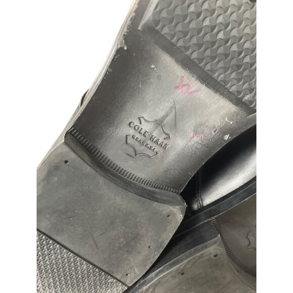 Cole Haan Mens Black Leather Ankle Chukka Waterproof Boots Sz 11.5M SKU 9545 - Picture 6 of 16